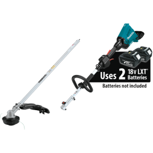 Makita 36V (18V X2) LXT® Brushless Couple Shaft Power Head with String Trimmer Attachment, Tool Only Makita 36V (18V X2) LXT® Brushless Couple Shaft Power Head with String Trimmer Attachment, Tool Only
