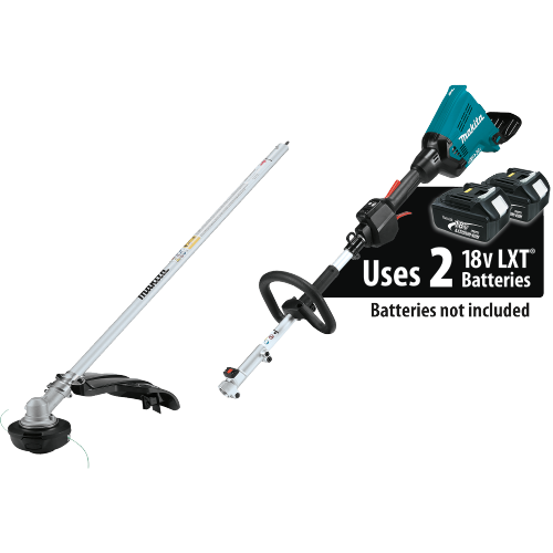 Makita 36V (18V X2) LXT® Brushless Couple Shaft Power Head with String Trimmer Attachment, Tool Only