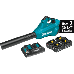 Makita 36V (18V X2) LXT® Brushless Blower Kit with 4 Batteries (5.0Ah) Makita 36V (18V X2) LXT® Brushless Blower Kit with 4 Batteries (5.0Ah)