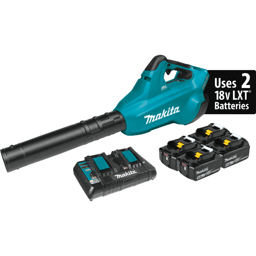 Makita 36V (18V X2) LXT® Brushless Blower Kit with 4 Batteries (5.0Ah)