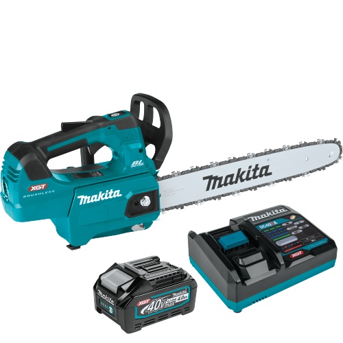 Makita 40V max XGT® Brushless Cordless 16" Top Handle Chain Saw Kit (4.0Ah)