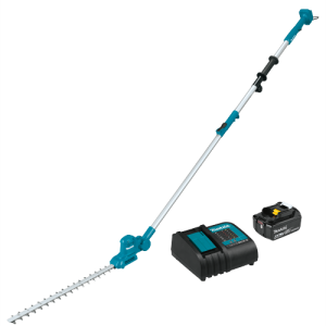 Makita 18V LXT® Lithium‑Ion Cordless 18" Telescoping Articulating Pole Hedge Trimmer Kit (4.0Ah) Makita 18V LXT® Lithium‑Ion Cordless 18" Telescoping Articulating Pole Hedge Trimmer Kit (4.0Ah)