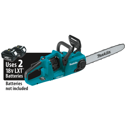 Makita 36V (18V X2) LXT® Brushless 16" Chain Saw, Tool Only