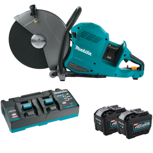 Makita 80V max (40V max X2) XGT® Brushless 14" Power Cutter Kit, with AFT®, Electric Brake (8.0Ah) Makita 80V max (40V max X2) XGT® Brushless 14" Power Cutter Kit, with AFT®, Electric Brake (8.0Ah)