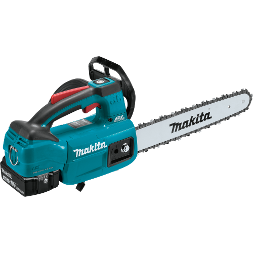 Makita 18V LXT® Lithium‑Ion Brushless Cordless 12" Top Handle Chain Saw Kit (4.0 Ah)