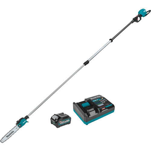 Makita 40V max XGT® Brushless Cordless 10" Telescoping Pole Saw Kit, 13' Length (4.0Ah)