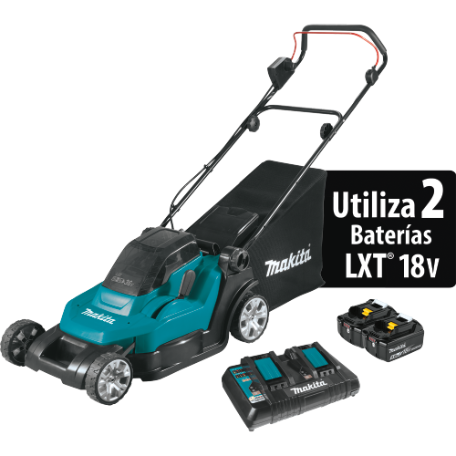 Makita 36V (18V X2) LXT® 17" Residential Lawn Mower Kit (5.0Ah)