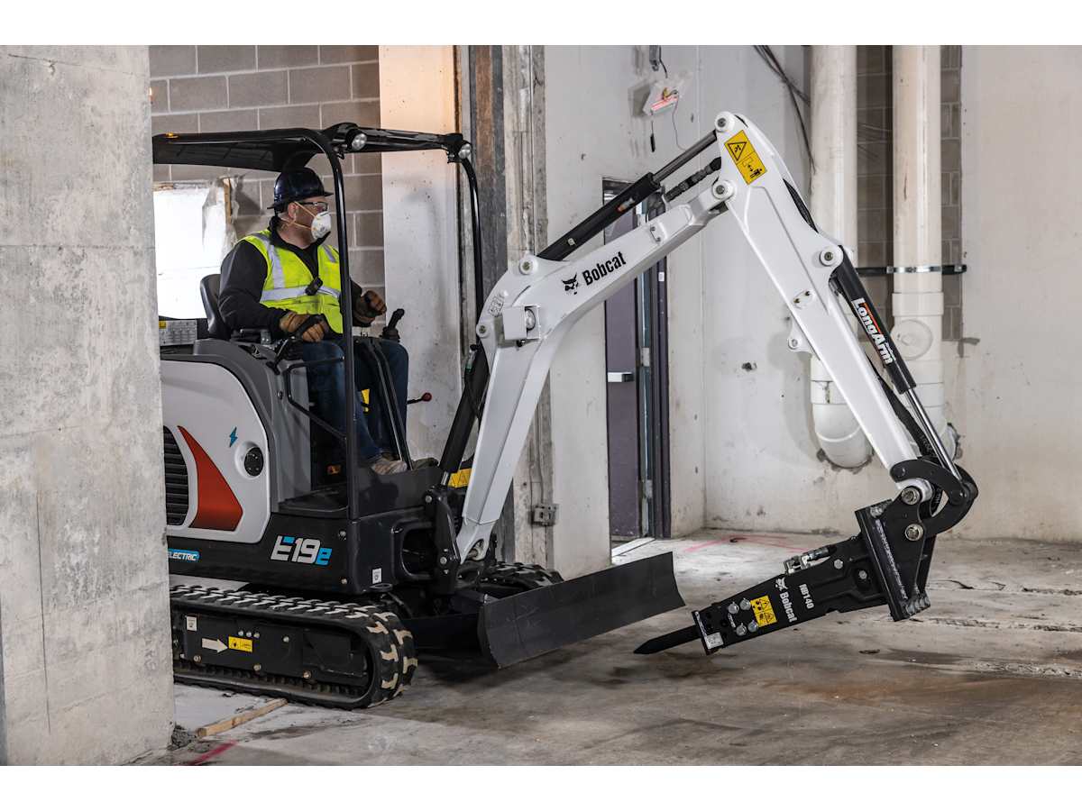Bob Cat E19e Battery-Electric Compact Excavator