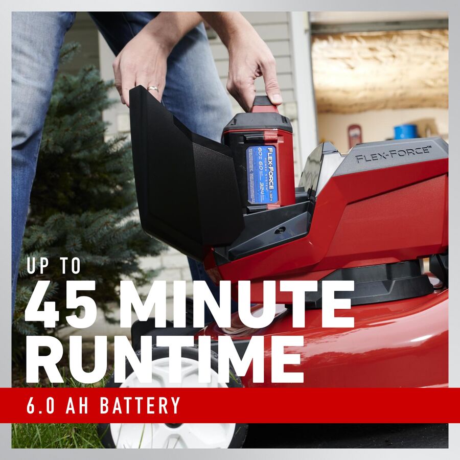 Toro 60V MAX* 21 in. (53cm) Recycler® Self-Propel Lawn Mower - 5.0Ah Battery Included (21356)