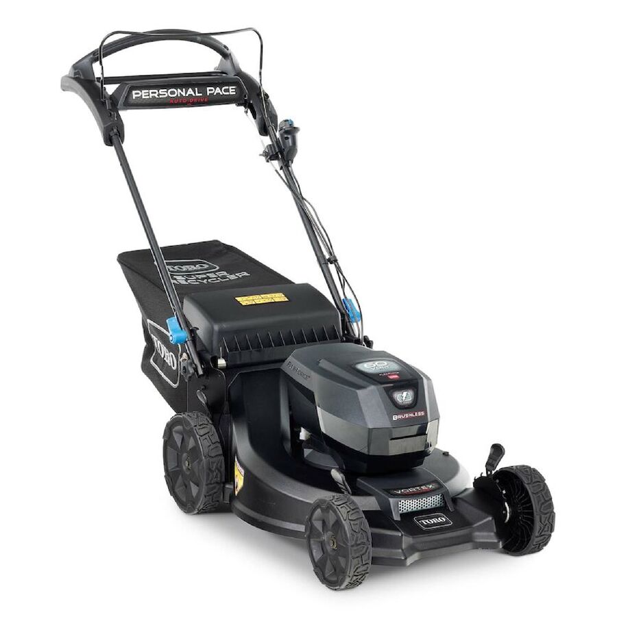 Toro 60V Max* 21 in. (53 cm) Super Recycler® w/Personal Pace® Lawn Mower - 7.5Ah Battery Included (21566)