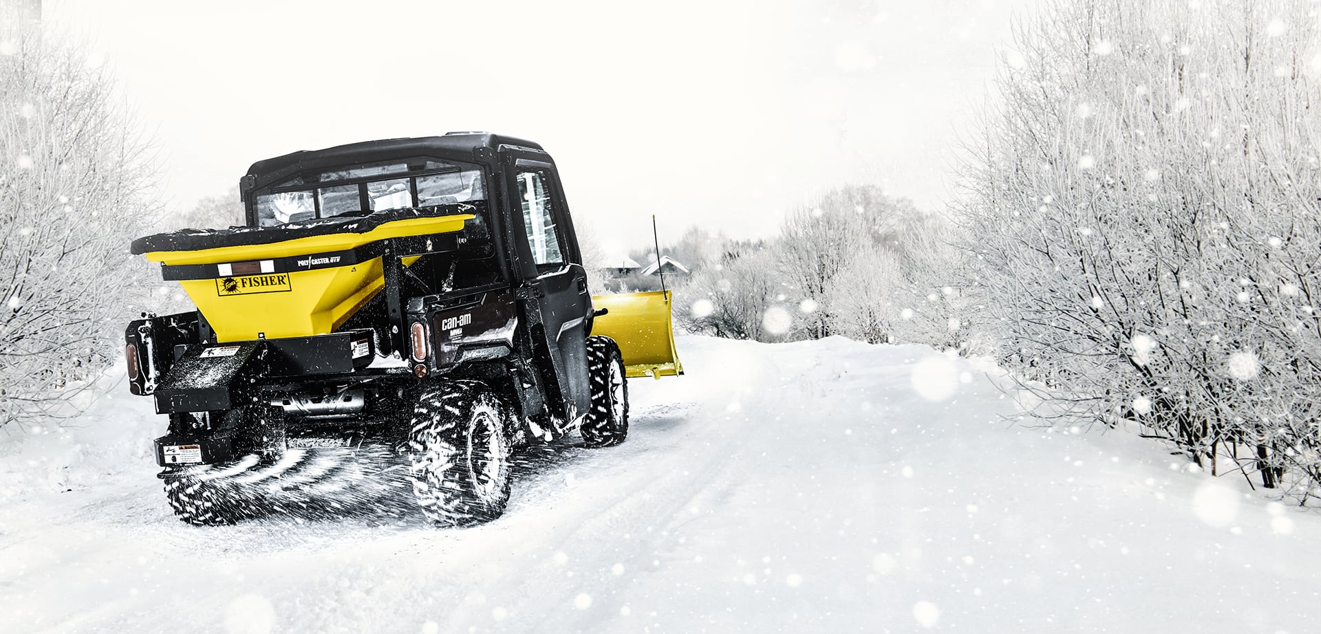 Fisher POLY-CASTER™ UTV POLY HOPPER SPREADER