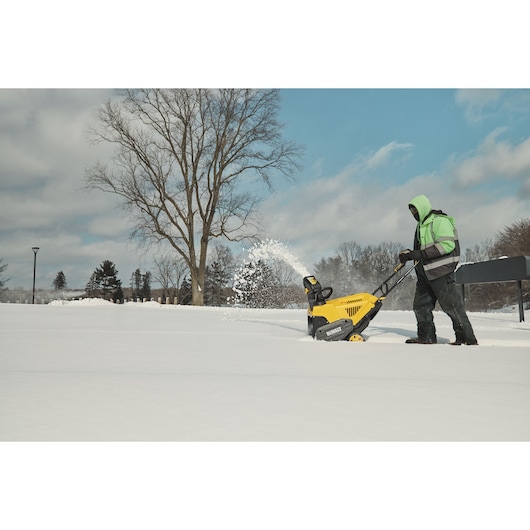 DEWALT 21 in. 179cc Single Stage Auger-Propelled Snow Blower