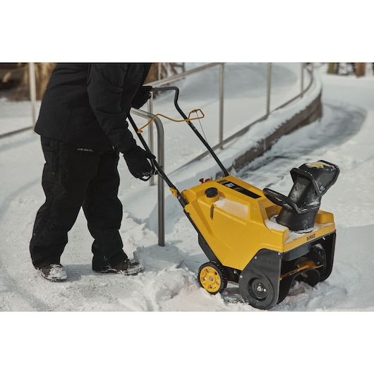 DEWALT 21 in. 179cc Single Stage Auger-Propelled Snow Blower