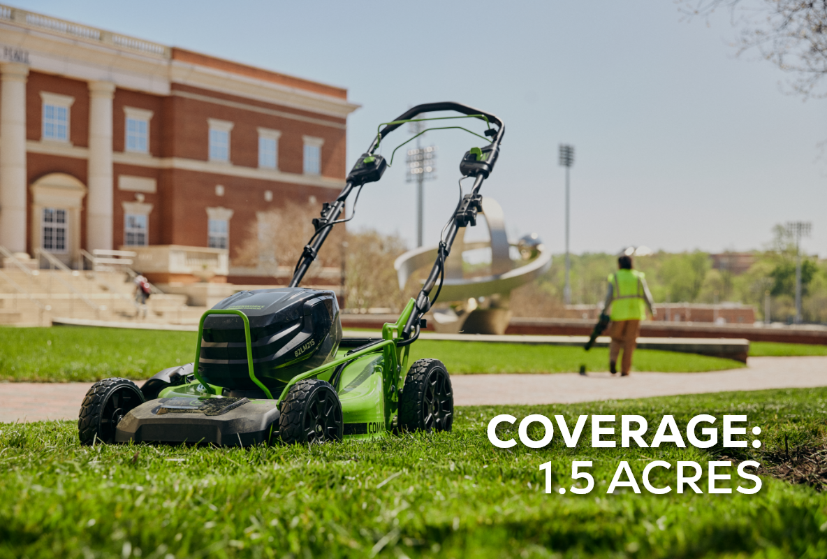 Greenworks 82V 21" Brushless Self-Propelled Mower w/ 8.0Ah Battery and Dual Port Charger