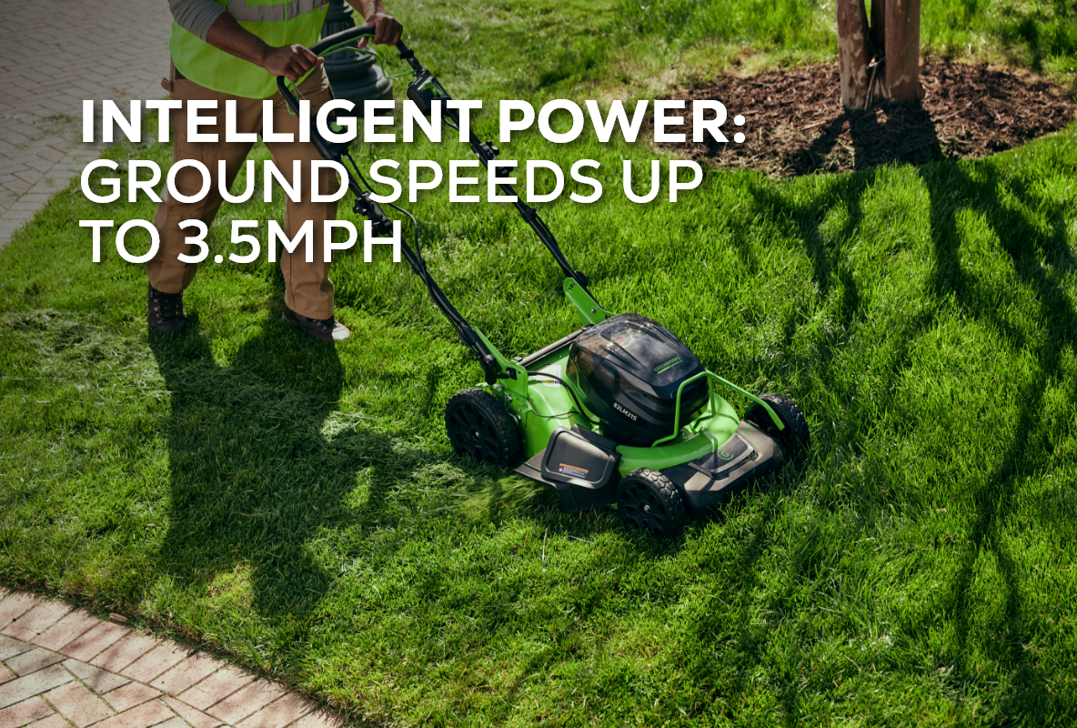 Greenworks 82V 21" Brushless Self-Propelled Mower w/ 8.0Ah Battery and Dual Port Charger