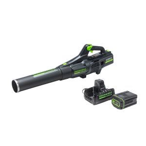 Greenworks 82V Handheld Brushless Axial Blower w/4.0Ah Battery and Dual Port Charger Greenworks 82V Handheld Brushless Axial Blower w/4.0Ah Battery and Dual Port Charger