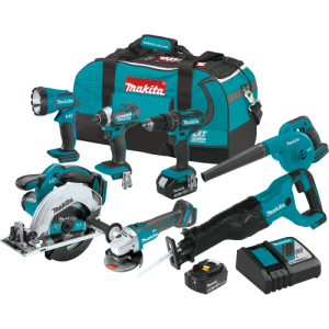 Makita 18V LXT® Lithium‑Ion Cordless 7‑Pc. Combo Kit (3.0Ah) Makita 18V LXT® Lithium‑Ion Cordless 7‑Pc. Combo Kit (3.0Ah)