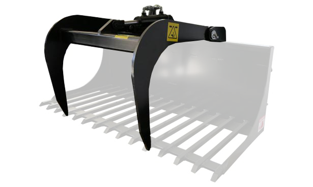 Kanga Loaders Rubble Bucket - Grapple