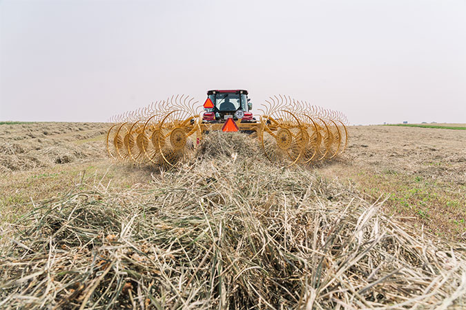 Vermeer VRC1022 Carted Wheel Rake