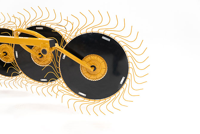 Vermeer VRC1224 Carted Wheel Rake