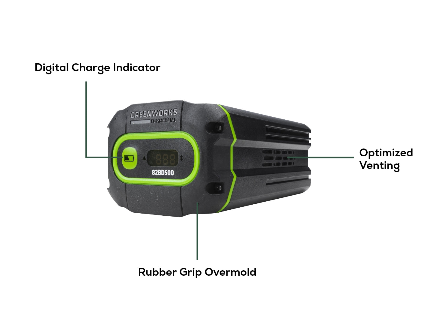 Greenworks 82V Bluetooth 5.0Ah Battery