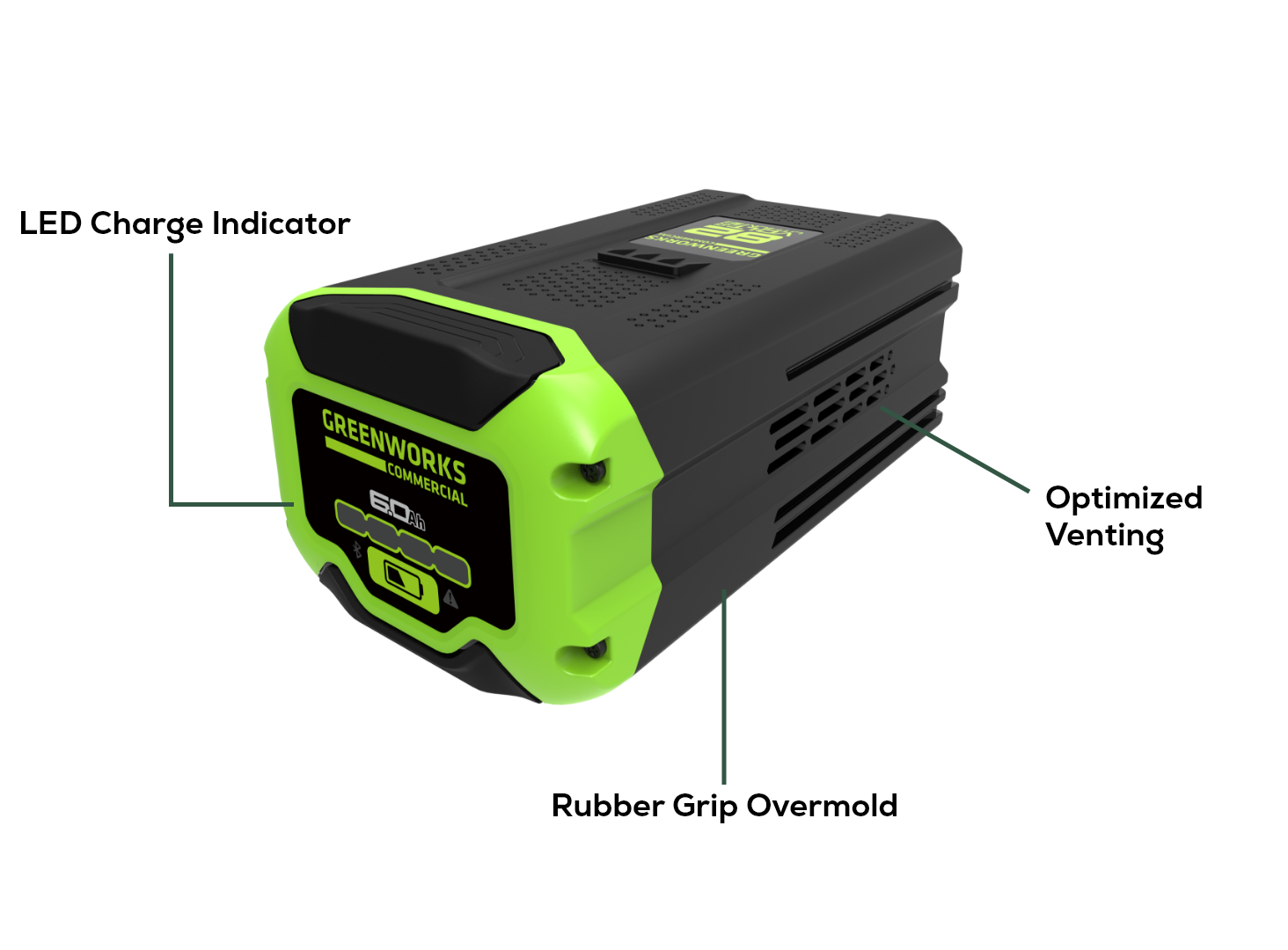 Greenworks 82V Bluetooth 6.0Ah Battery