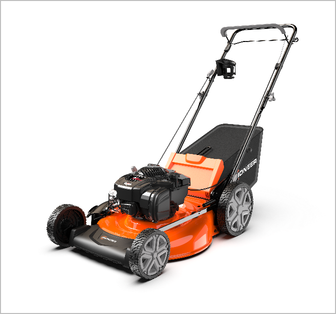 Pioneer Power Equipment 22" 3-IN-1 SELF-PROPELLED MOW-N-STOW LAWNMOWER