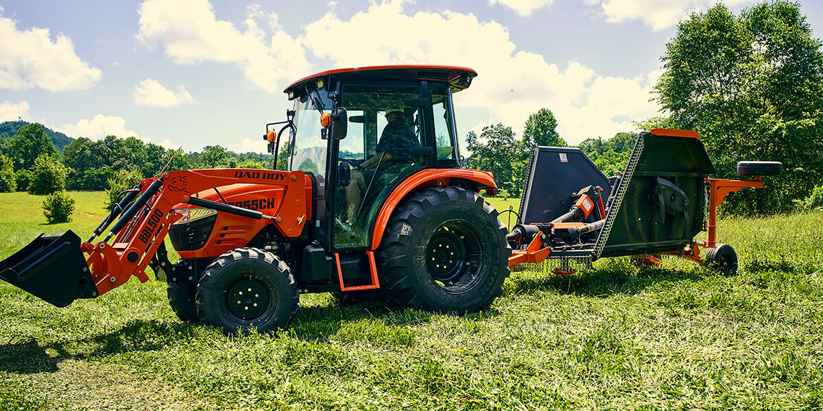 Bad Boy 12' Flex-Wing Rotary Cutter