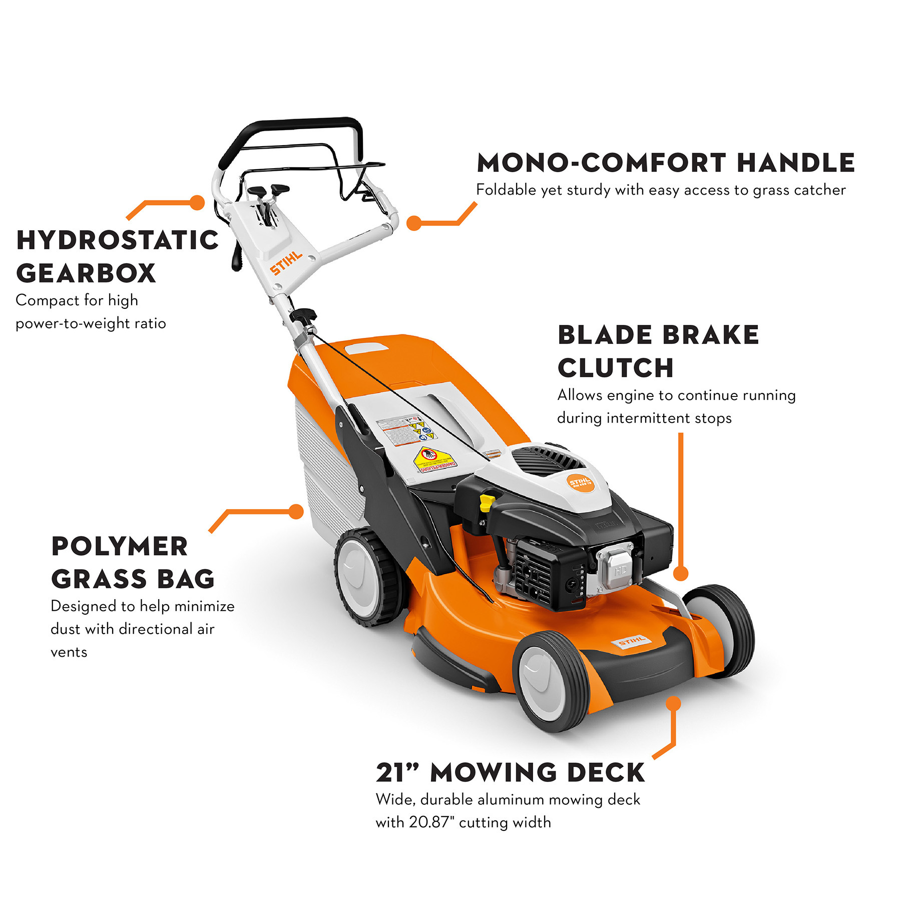 STIHL RM 655 Gasoline Lawn Mower
