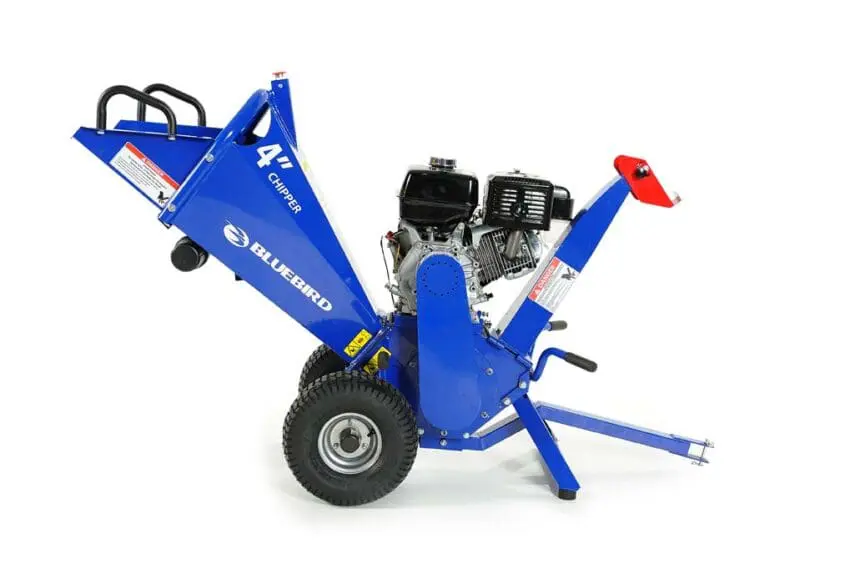 Bluebird 13 or 14 hp BlueBird Wood Chipper Patented Twin Blade Drum System Honda GX390 or Kohler Ch440 Engine CH400H & CH400K