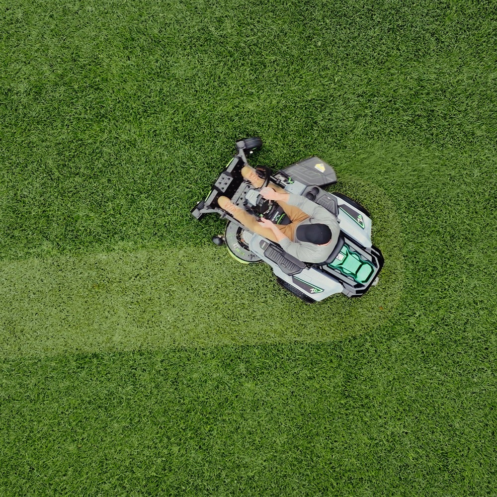 EGO POWER+ 42" Z6 Zero Turn Mower with e-STEER™ Technology (Two 10.0Ah and Four 6.0Ah Batteries)