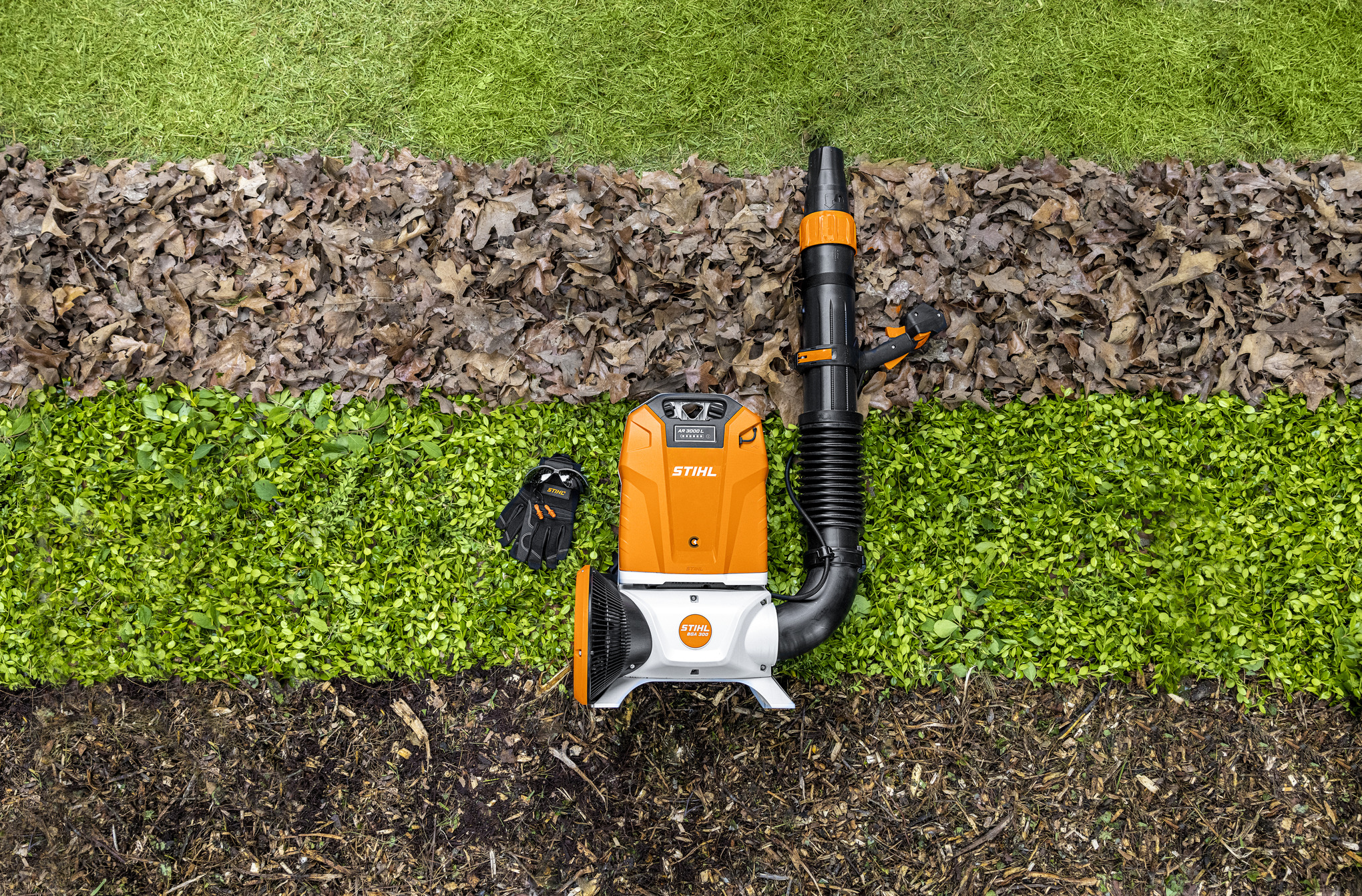 STIHL BGA 300 Battery Powered Backpack Blower