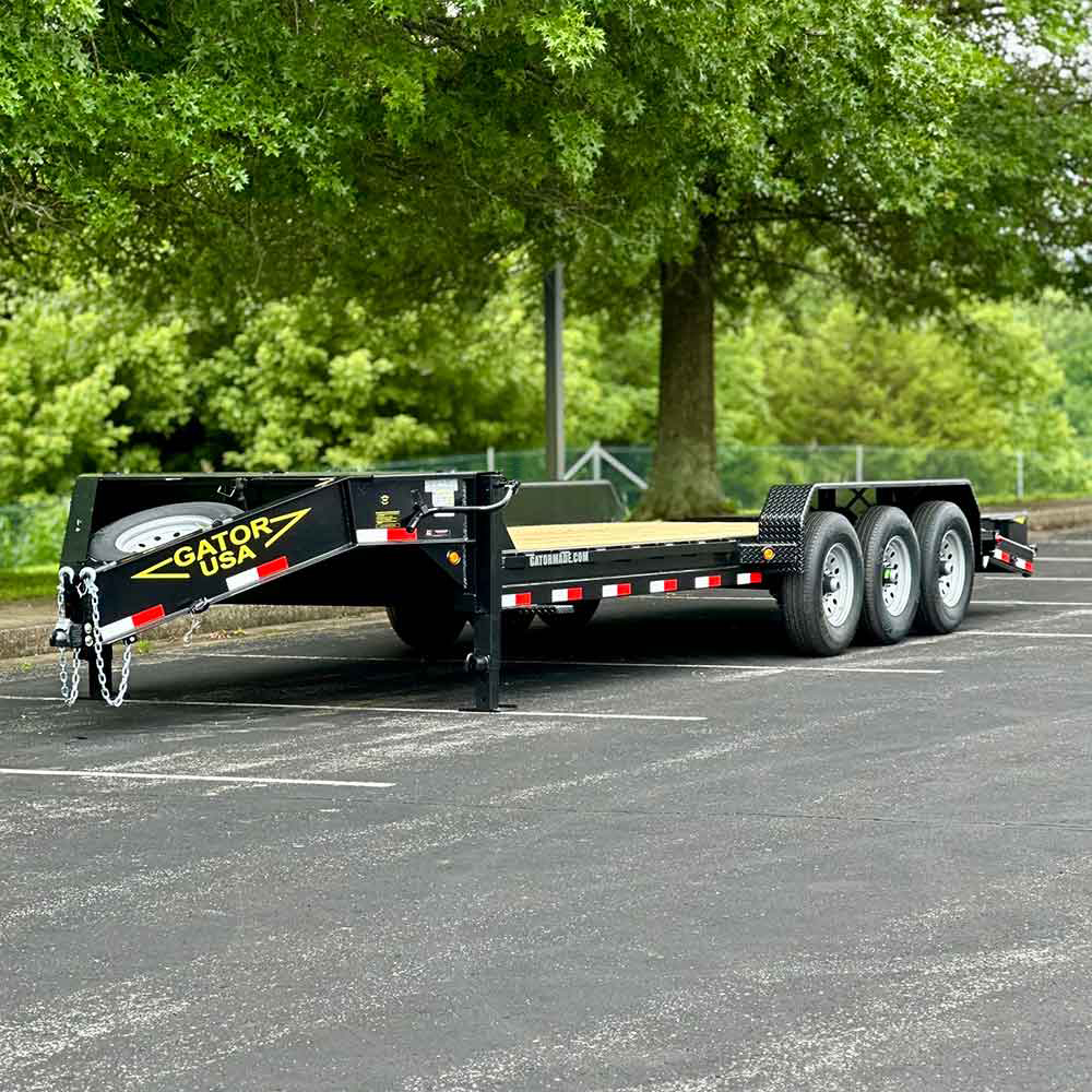Gatormade Trailers 21k Triple Axle Aardvark Fold Flat Ramps