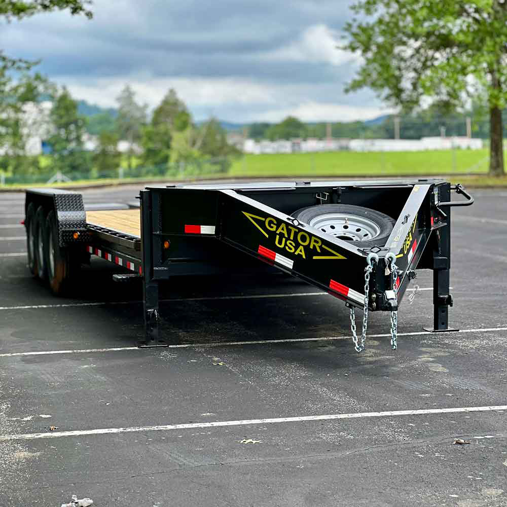 Gatormade Trailers 21k Triple Axle Aardvark Fold Flat Ramps