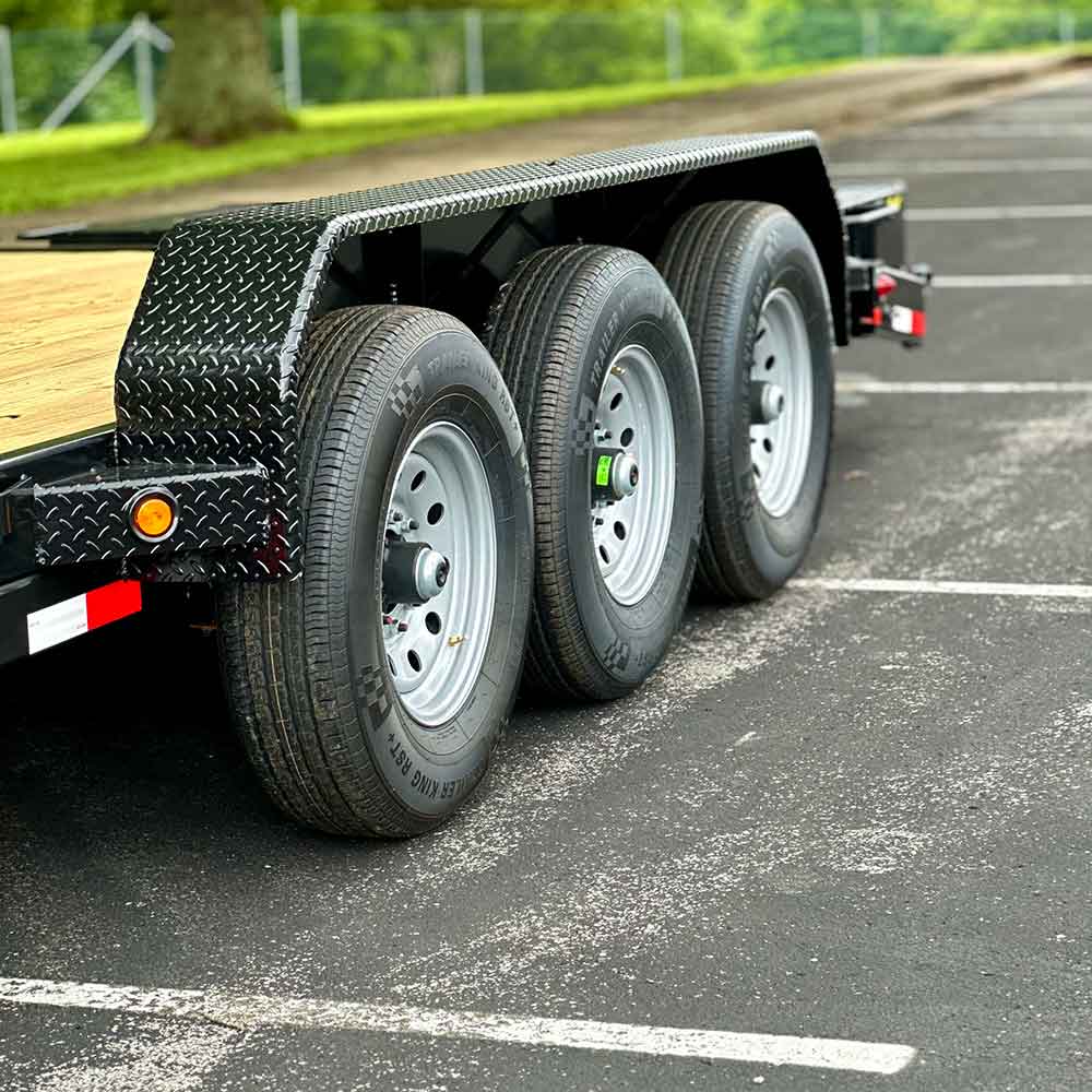 Gatormade Trailers 21k Triple Axle Aardvark Fold Flat Ramps