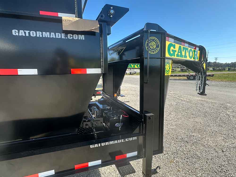 Gatormade Trailers 16ft Roll Off Gooseneck Trailer / Bins
