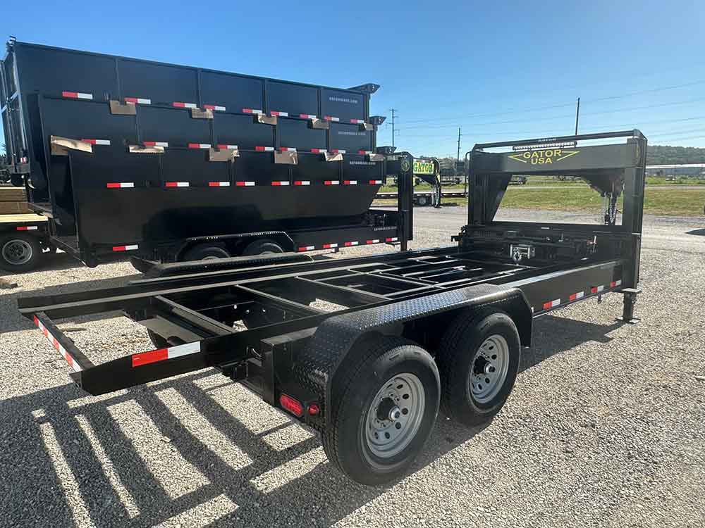 Gatormade Trailers 16ft Roll Off Gooseneck Trailer / Bins