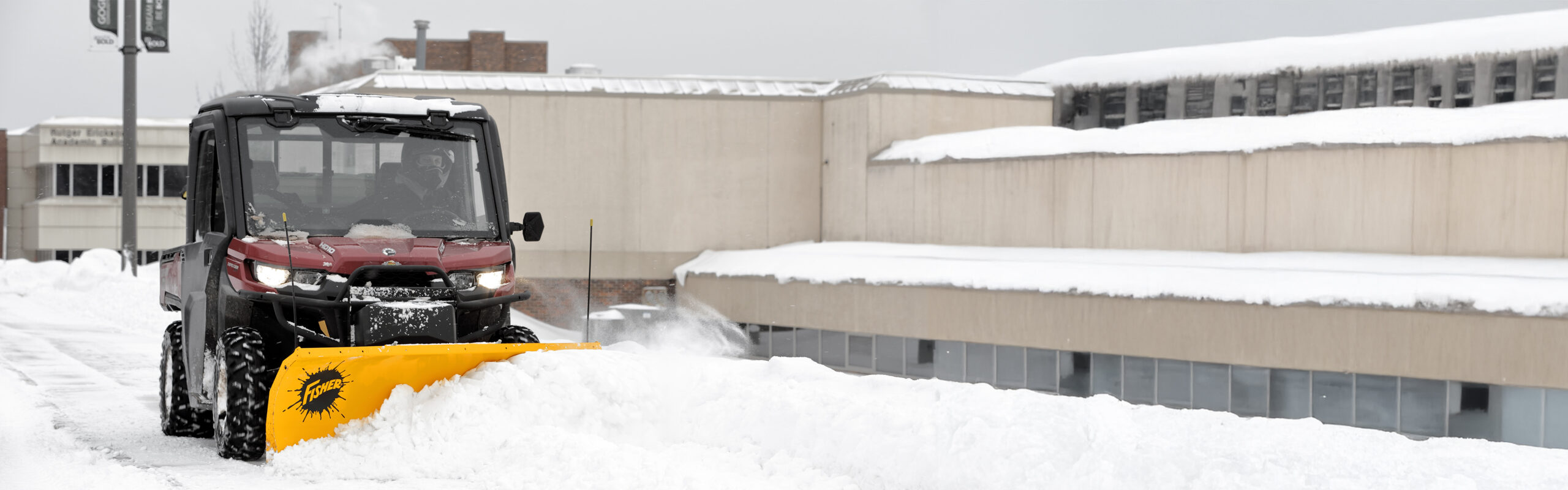 Fisher TRAILBLAZER™ Heavy-Duty STRAIGHT BLADE SNOWPLOWS