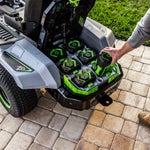 EGO POWER+ 42" Z6 Zero Turn Mower with e-STEER™ Technology (Two 10.0Ah and Four 6.0Ah Batteries)