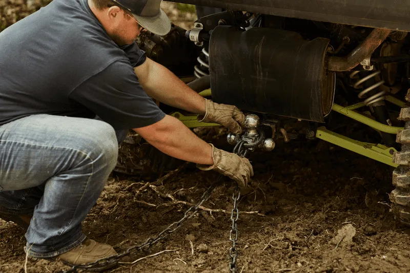 Tarter Atv 4 ft.X8 ft. Chain Harrow – 4 ft. Drawbar