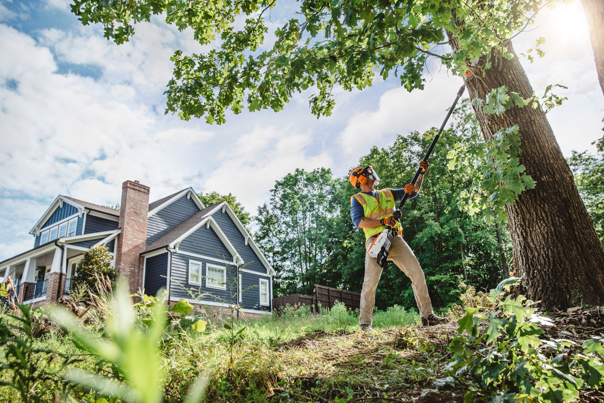 STIHL HTA 135 Battery Powered Pole Pruner