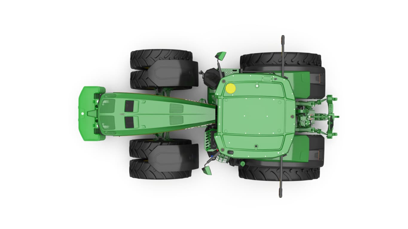 John Deere 8R 490 HP: 579 Max¹/ 490 Rated²