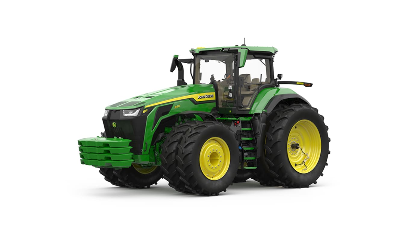John Deere 8R 540 HP: 634 Max¹/ 540 Rated²