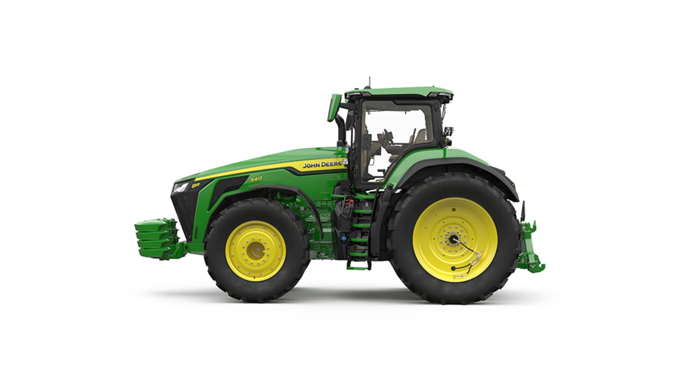 John Deere 8R 540 HP: 634 Max¹/ 540 Rated²