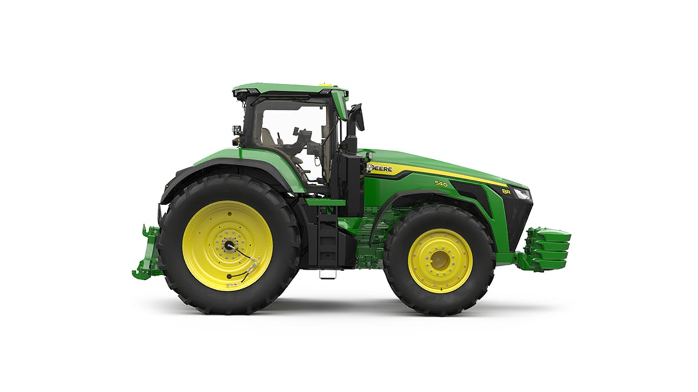 John Deere 8R 540 HP: 634 Max¹/ 540 Rated²