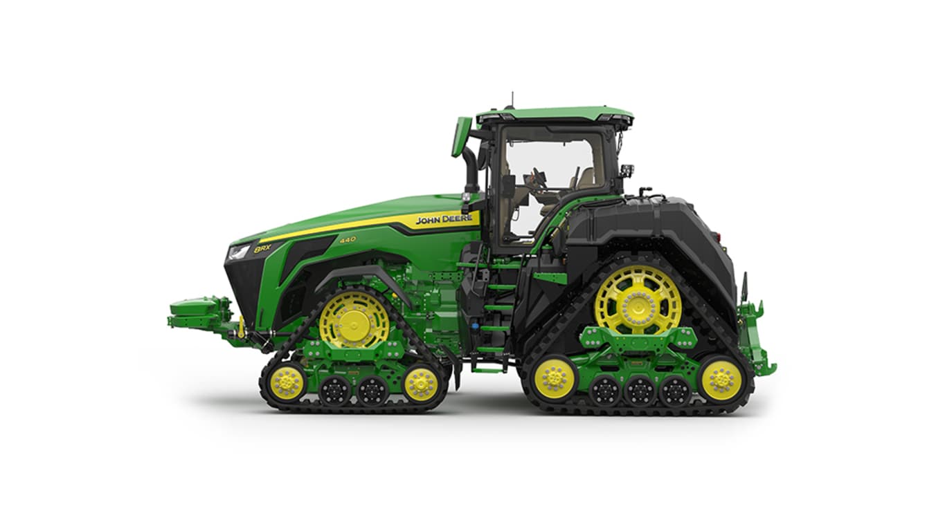 John Deere 8RX 440 HP: 524 Max¹/ 440 Rated²
