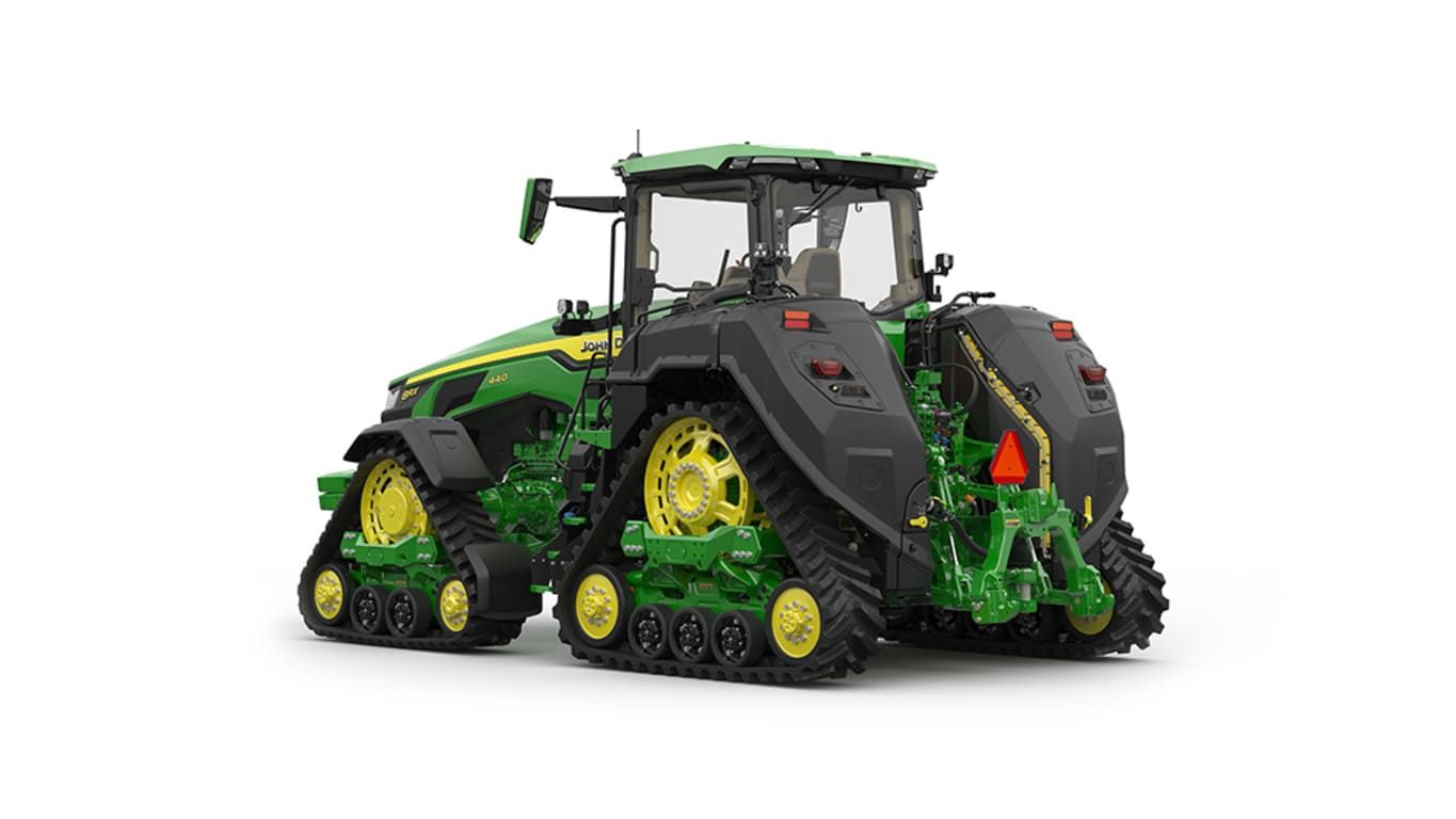 John Deere 8RX 440 HP: 524 Max¹/ 440 Rated²