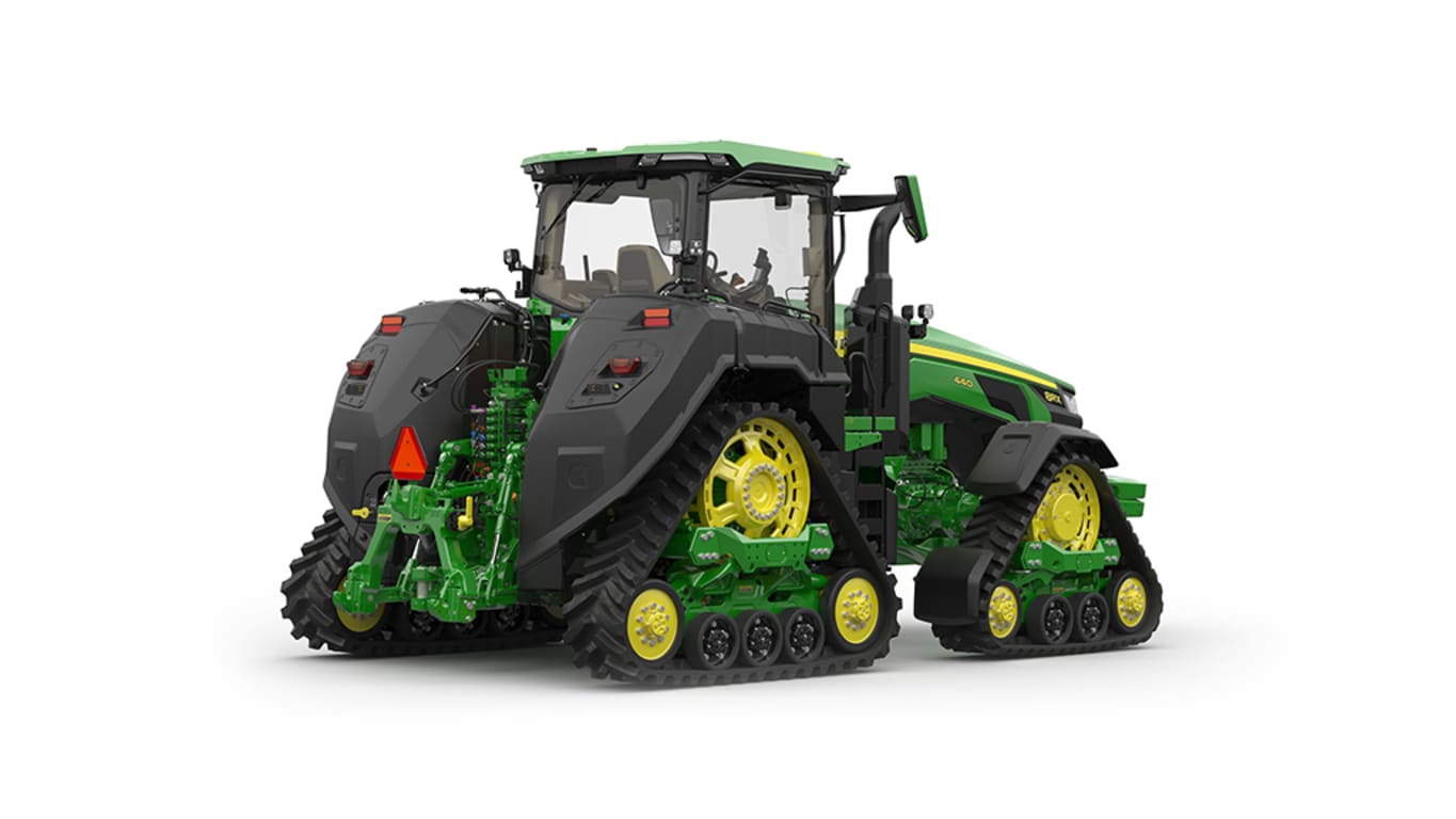 John Deere 8RX 440 HP: 524 Max¹/ 440 Rated²