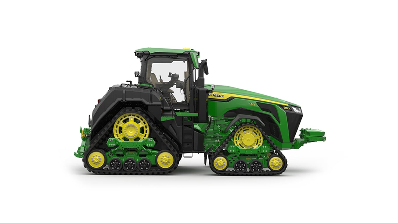 John Deere 8RX 440 HP: 524 Max¹/ 440 Rated²