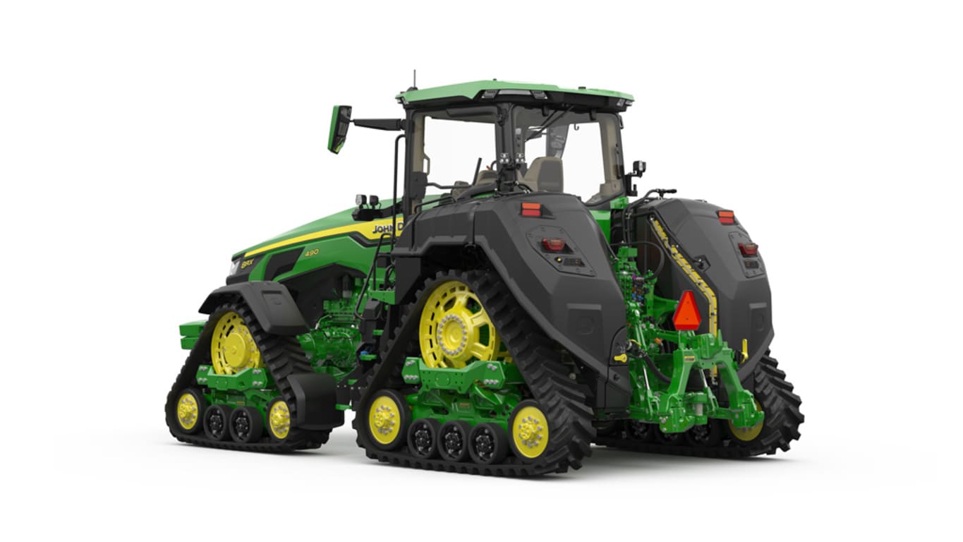 John Deere 8RX 490 HP: 579 Max¹/ 490 Rated²